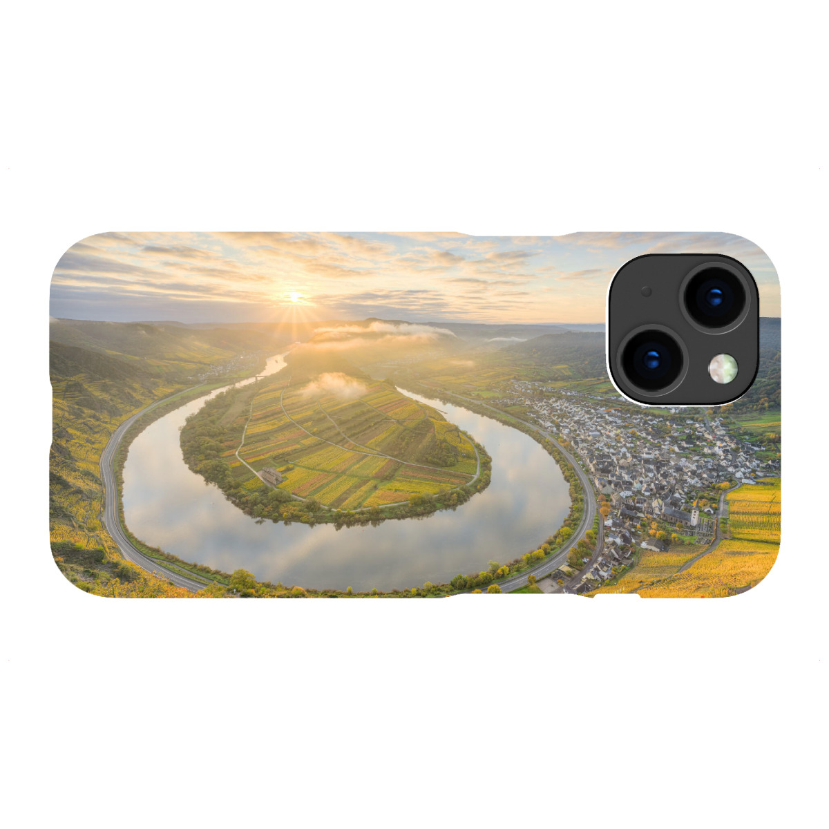 iPhone "Moselschleife in Bremm" Premium-Case Handyhülle artboxONE