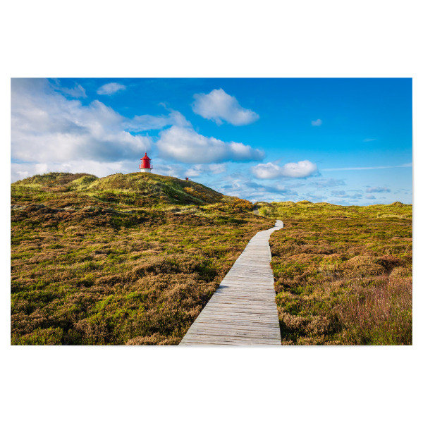 Poster "Querfeuer auf Amrum" artboxONE - Natur,Reise,Architektur,Reise / Strand und Meer