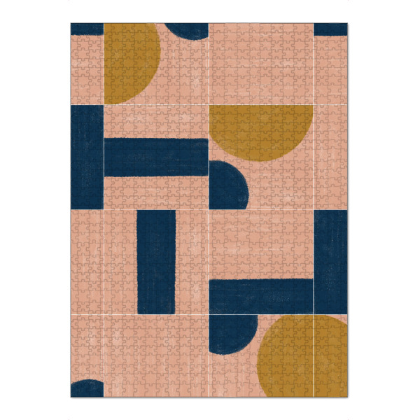 Puzzle Ravensburger "Painted Wall Tiles Third" artboxONE - Abstrakt,Geometrie