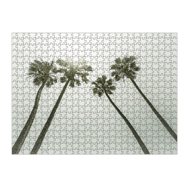Puzzle Ravensburger "Palmen in der Sonne | Vintage" artboxONE - Natur,Reise,Reise / Strand und Meer