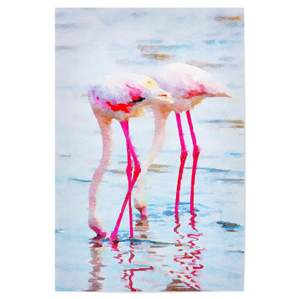 Poster "Flamingo Pink" artboxONE - Natur,Tiere