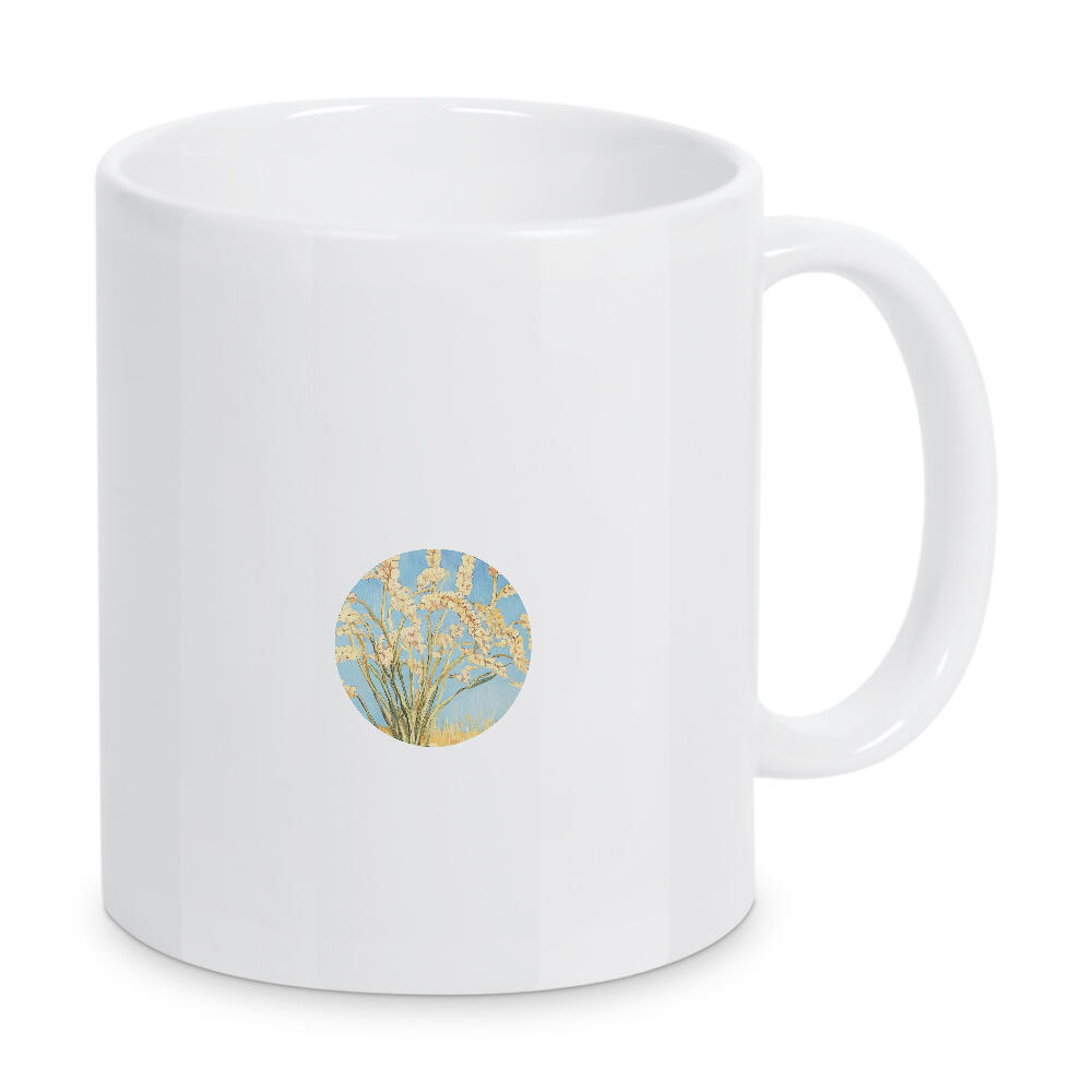 Tasse "Weizen auf blauem Hintergrund" artboxONE - Natur,Essen & Trinken,Abstrakt - Weizen,Weizenfeld,Feld