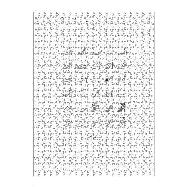 Puzzle Ravensburger "Footwear women shoes vintage" artboxONE - Fashion,Für Mama