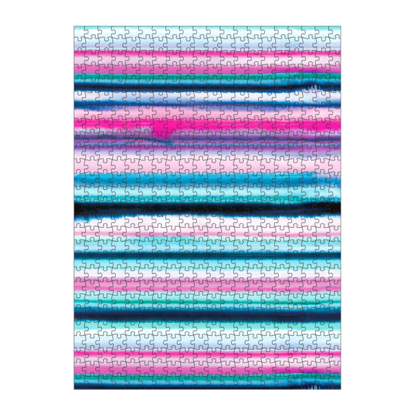 artboxONE Puzzle "Degrade Stripes Watercolor Pink" artboxONE - Abstrakt