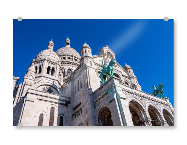 Acrylglasbild "Basilika Sacre-Coeur in Paris" artboxONE - Reise,Architektur,Städte / Paris