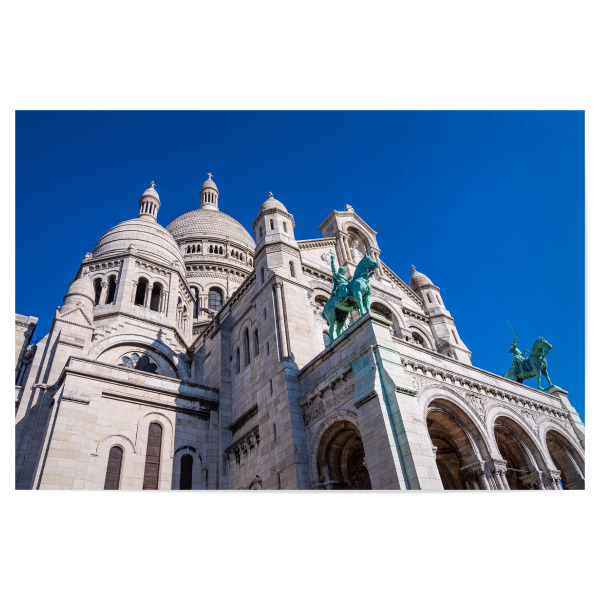 Poster "Basilika Sacre-Coeur in Paris" artboxONE - Reise,Architektur,Städte / Paris