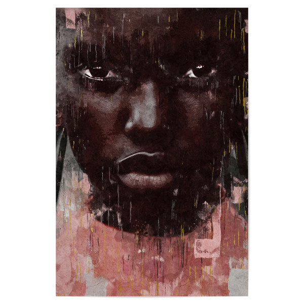 Poster "ROSE afrikanisch" artboxONE - Menschen,Reise / Afrika - Abstract,Afrika,Africa,Woman,Frau,Female,Portrait