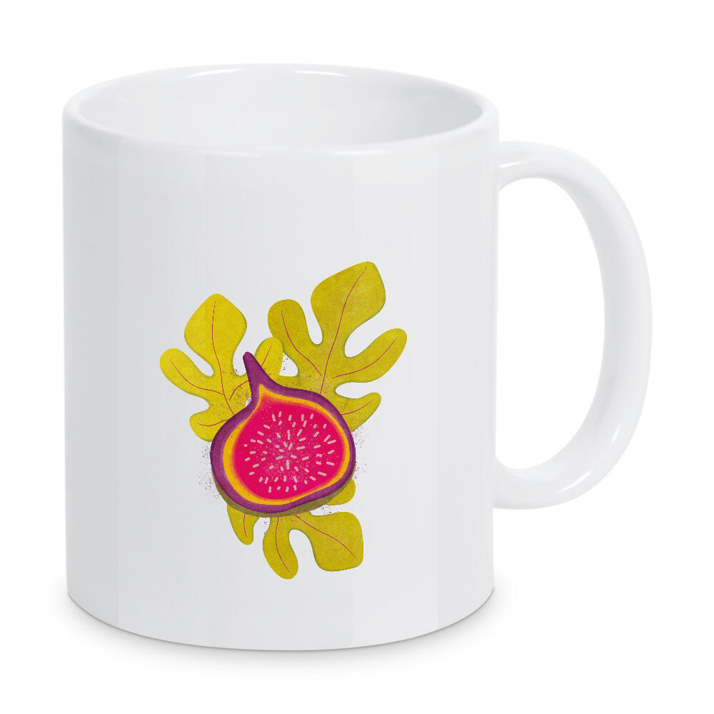Tasse "Eine Feige" artboxONE - Natur,Floral,Essen & Trinken,Für Mama,Essen & Trinken / Obst & Gemüse
