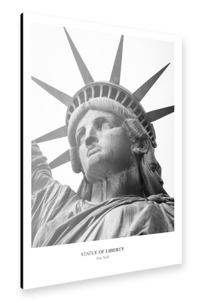 Alu-Dibond "Statue of Liberty NYC" 30x20 cm artboxONE
