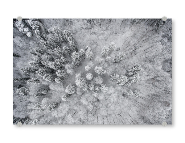 Acrylglasbild "Winter painting" artboxONE - Natur,Reise,Reise / Länder