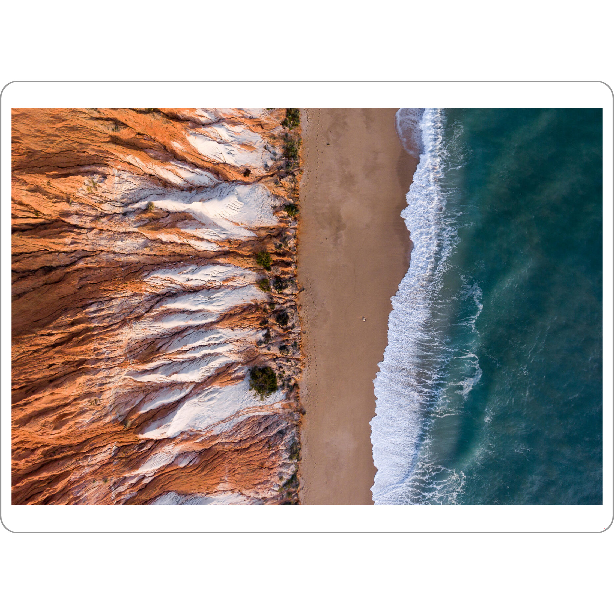 Tischset "Summer flag" artboxONE - Natur,Reise,Reise / Strand und Meer