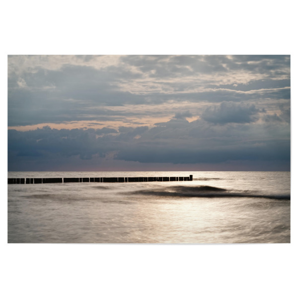 Poster "Abend an der Küste" artboxONE - Natur,Reise,Reise / Strand und Meer