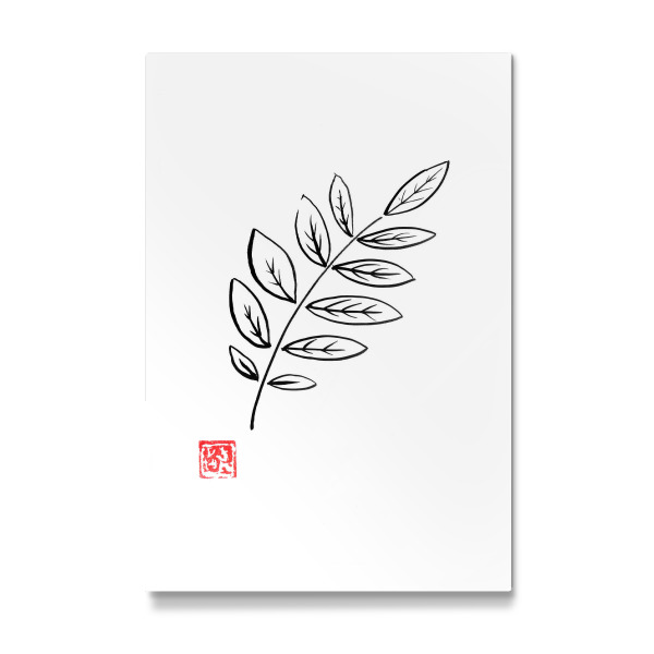 Galerie-Print "Minimal Leaf" 30x20 cm artboxONE