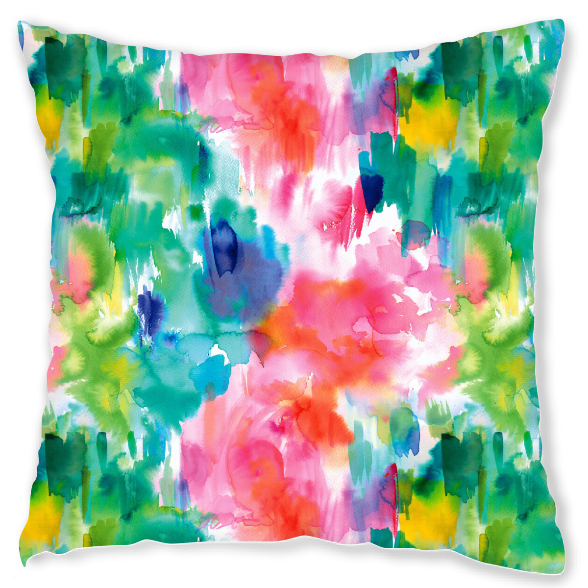 Design-Kissen "Painterly Tropical Watercolor" artboxONE - Floral,Abstrakt