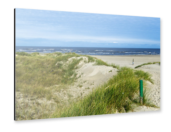 Alu-Dibond "Strandzugang auf Baltrum" 30x20 cm artboxONE