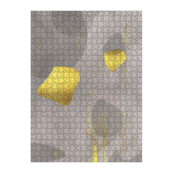 artboxONE Puzzle "Mid-Century Vintage ABSTRACT GOLD" artboxONE - Abstrakt,Geometrie