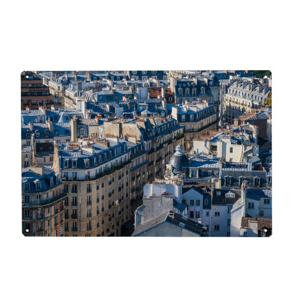 Metall Poster "Historische Gebäude in Paris" artboxONE - Reise,Architektur,Städte / Paris