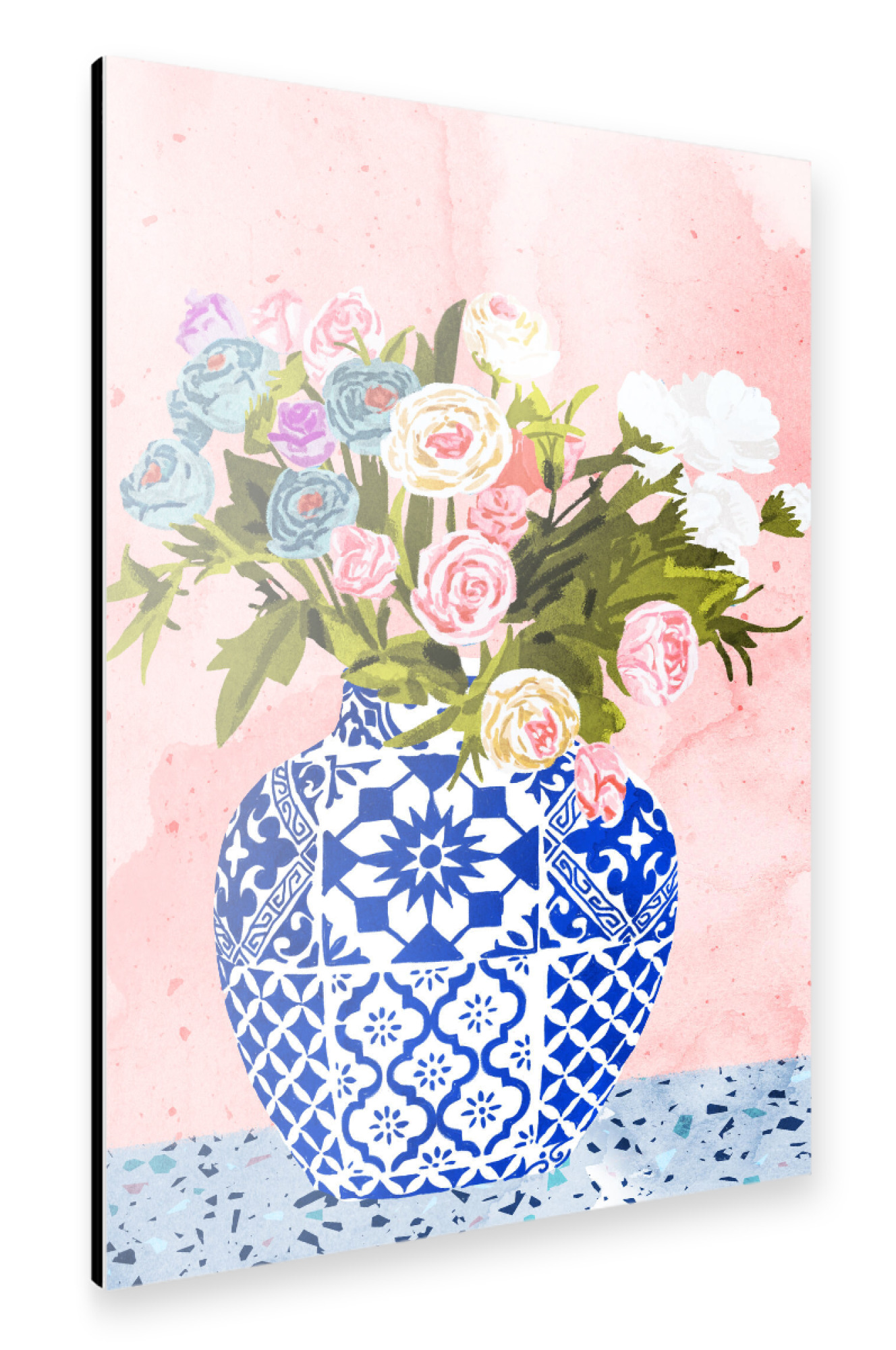 Alu-Dibond "Ceramic Planter" 30x20 cm artboxONE