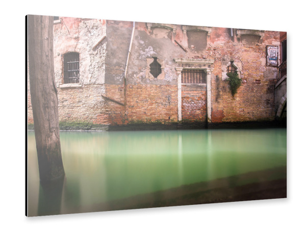 Alu-Dibond "Grüne Lagune" 30x20 cm artboxONE