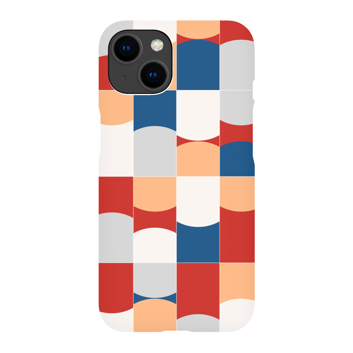 iPhone "Vivid Tiles Third" Premium-Case Handyhülle artboxONE
