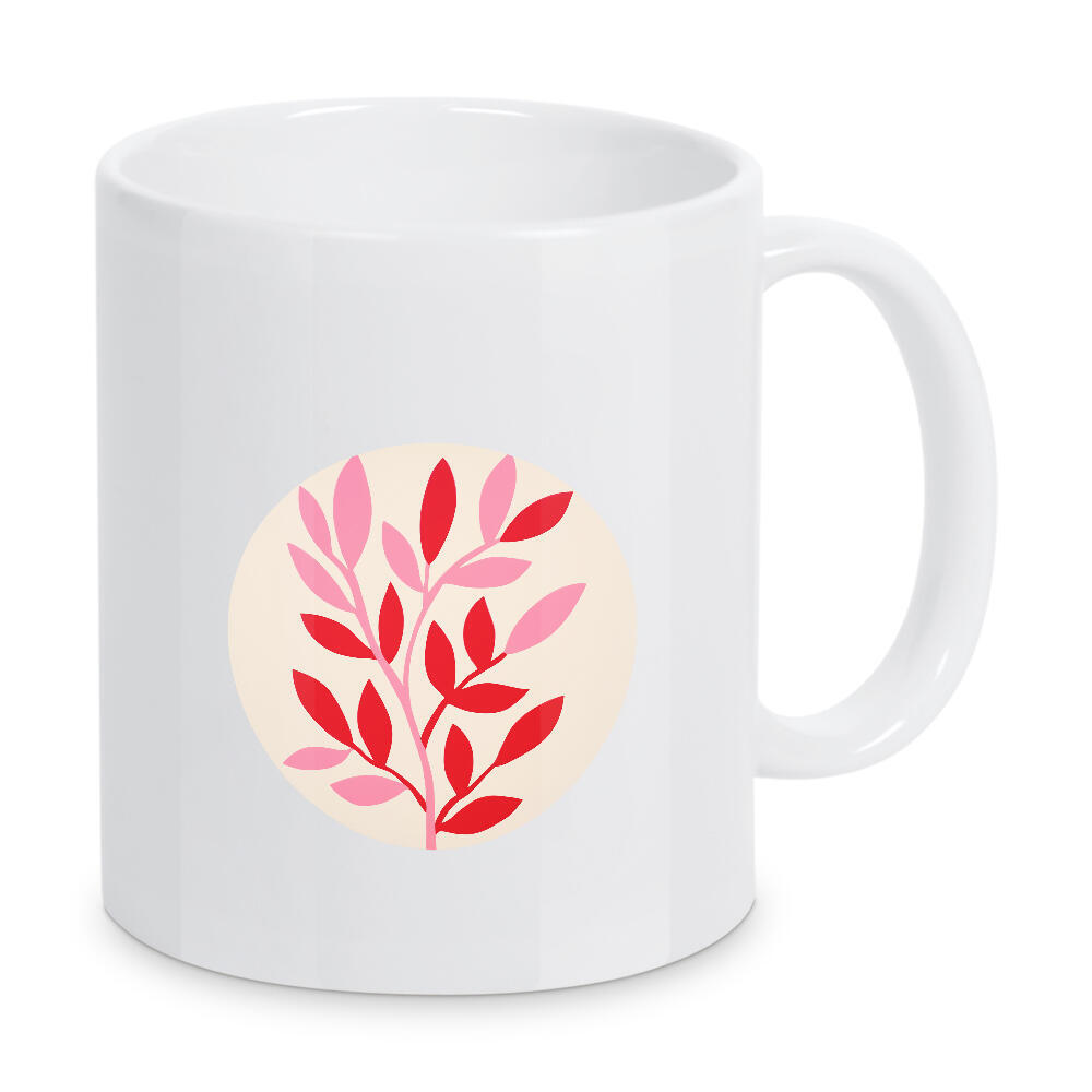 Tasse "Dekorative Zweiggestaltung" artboxONE - Natur,Floral,Geometrie