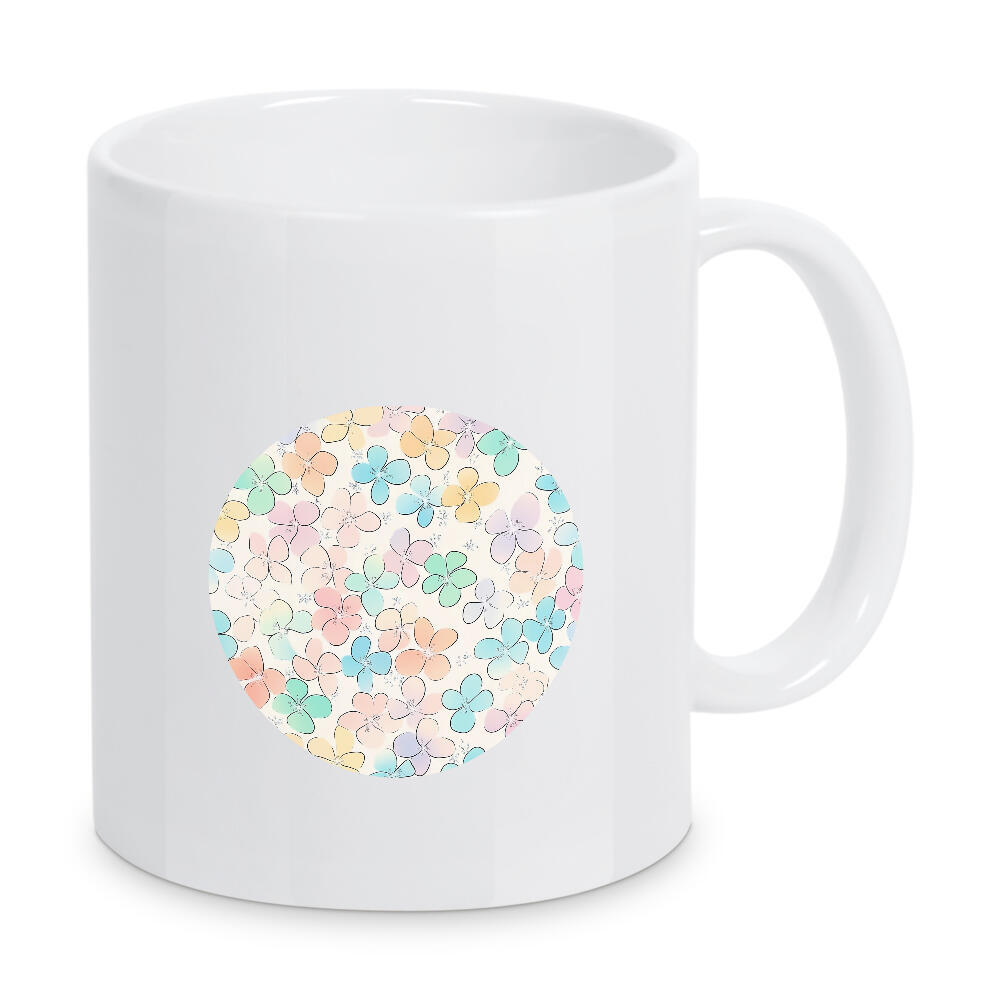 Tasse "Niedliche Blumenwelt" artboxONE - Natur,Floral,Für Kinder