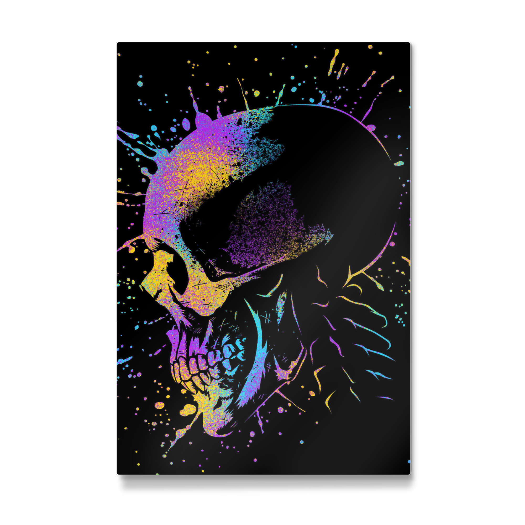Galerie-Print "Skull ink colorful" 30x20 cm artboxONE