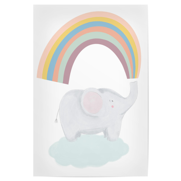 Poster "On cloud" artboxONE - Für Kinder,Tiere