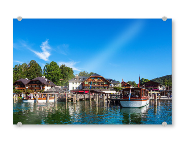 Acrylglasbild "Schönau am Königssee" artboxONE - Natur,Reise,Architektur