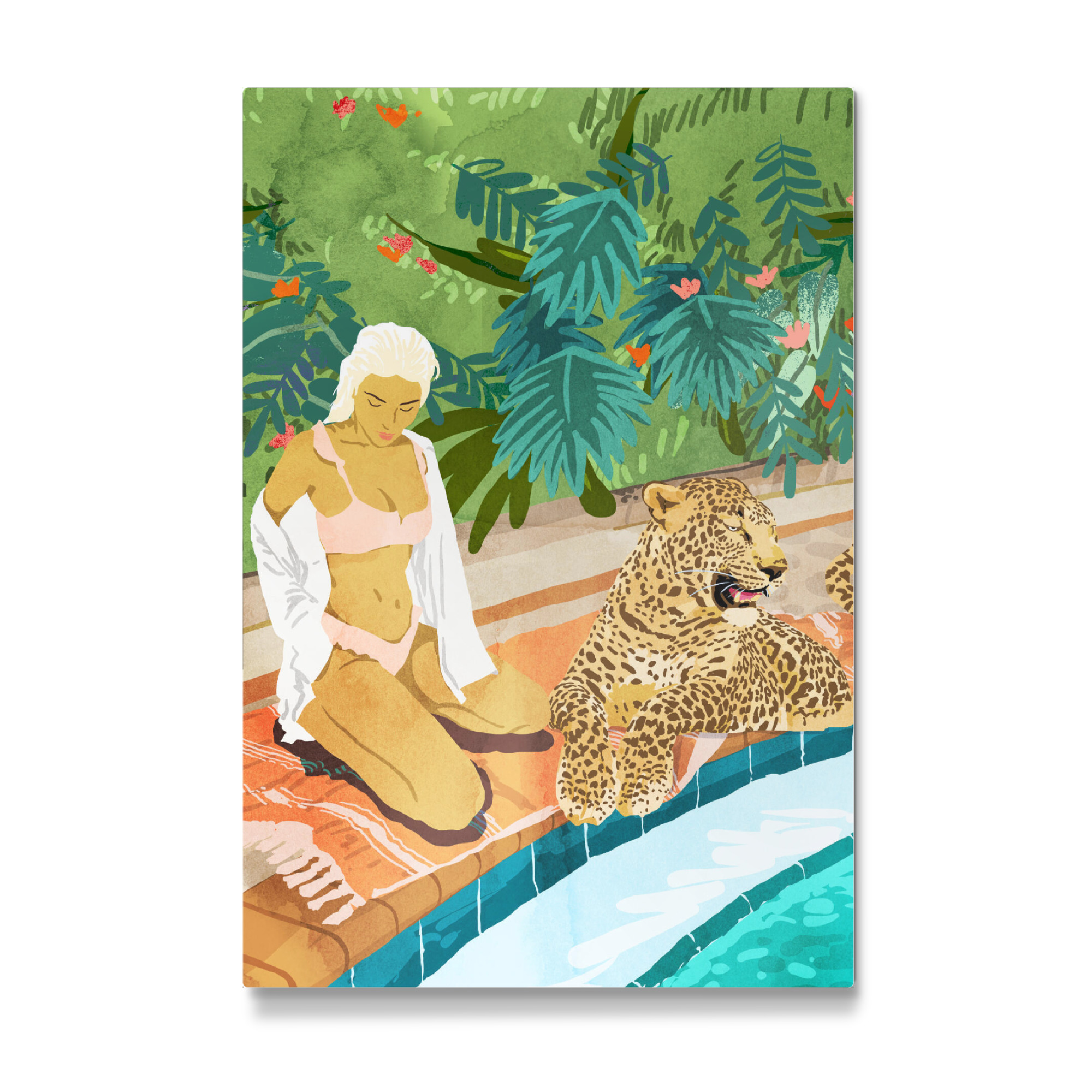 Galerie-Print "The Wild Side, Human & Nature" 75x50 cm artboxONE