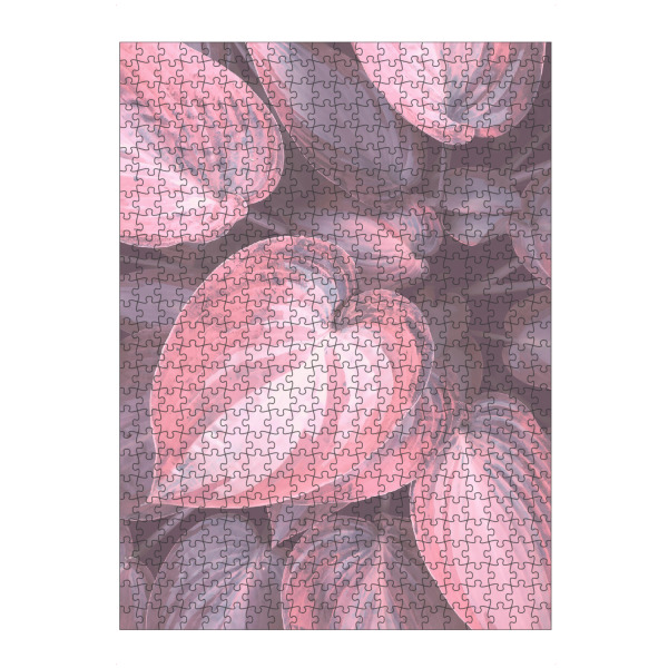 artboxONE Puzzle "Pink Leaves" artboxONE - Natur,Abstrakt