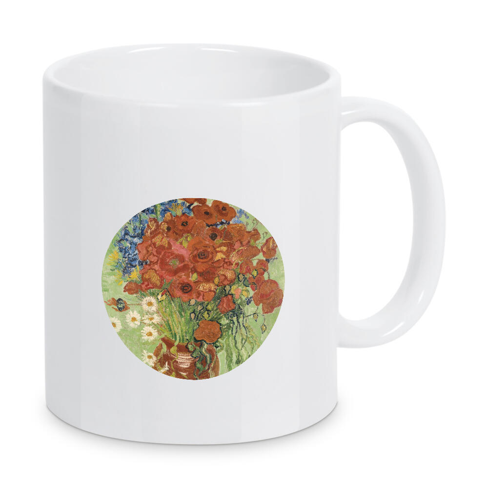 Tasse "Stillleben van Gogh Mohnblumen" artboxONE - Natur,Floral,Abstrakt