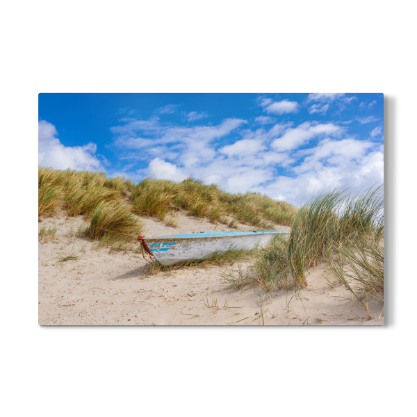 Galerie-Print "Boot in den Dünen" 30x20 cm artboxONE