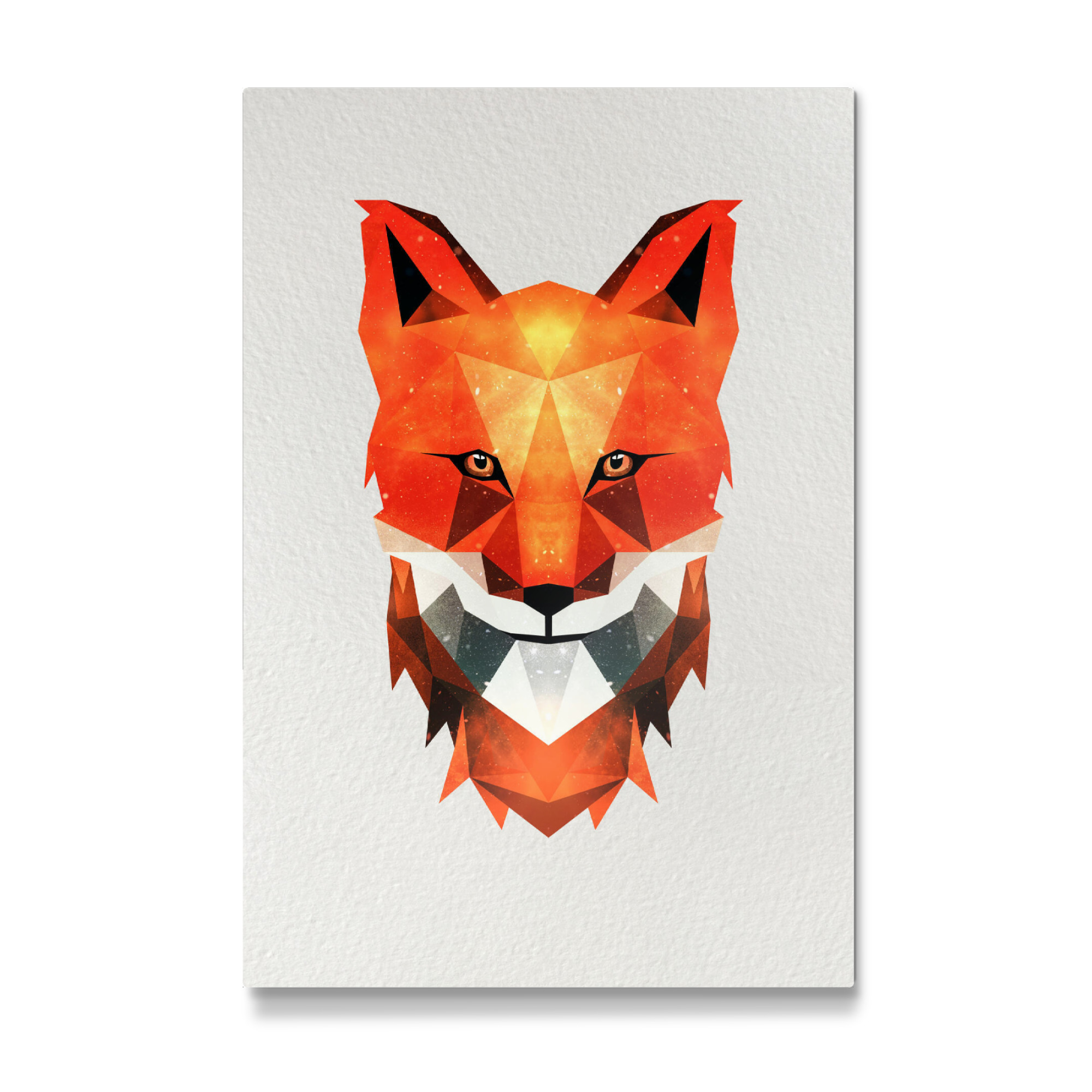 Galerie-Print "Fuchs geometrisch" 75x50 cm artboxONE