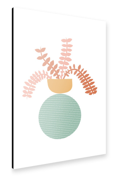Alu-Dibond "Flower Vase" 30x20 cm artboxONE