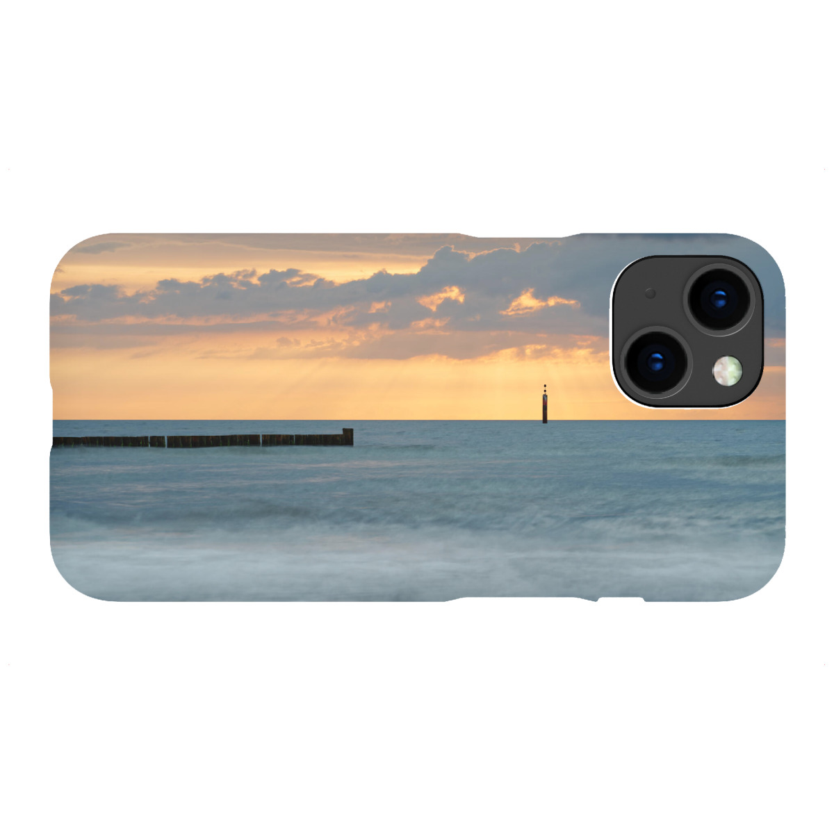iPhone "Ostseeküste zum Sonnenuntergang" Premium-Case Handyhülle artboxONE