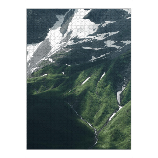 Puzzle Ravensburger "Abstrakte Berglandschaft" artboxONE - Natur,Reise