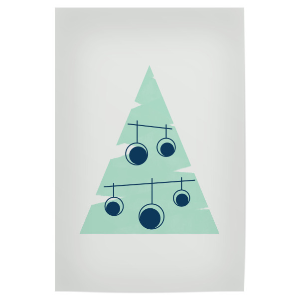 Poster 30x20 cm "Minimal Noel" artboxONE - Natur,Weihnachten