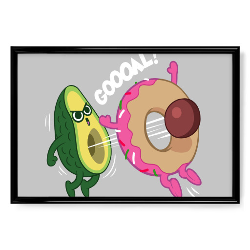 Avocado vs Donut