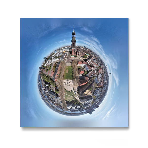 Galerie-Print "Kirche St. Michaelis -Michel in HH" 30x30 cm artboxONE