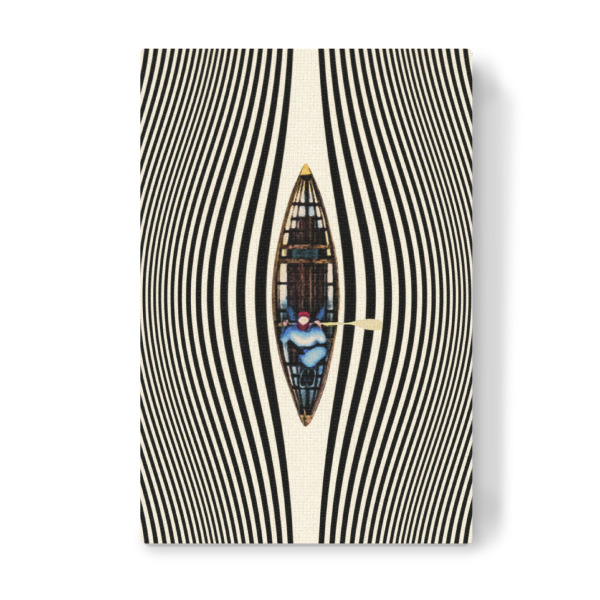 Leinwandbild "Illusionary Canoe Ride" artboxONE - Sport,Fiktion,Lustig