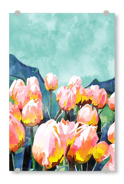 Acrylglasbild "Holy Meadow" artboxONE - Natur,Floral