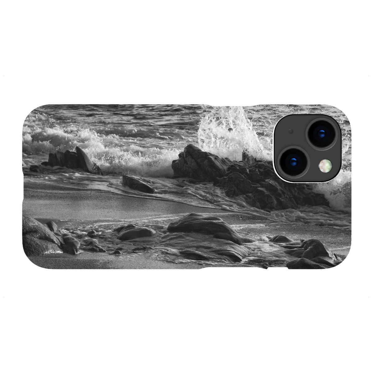 iPhone "Brandung - sw" Premium-Case Handyhülle artboxONE