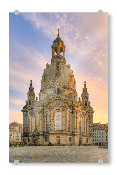 Acrylglasbild "Frauenkirche in Dresden" artboxONE - Reise,Architektur,Städte / Dresden
