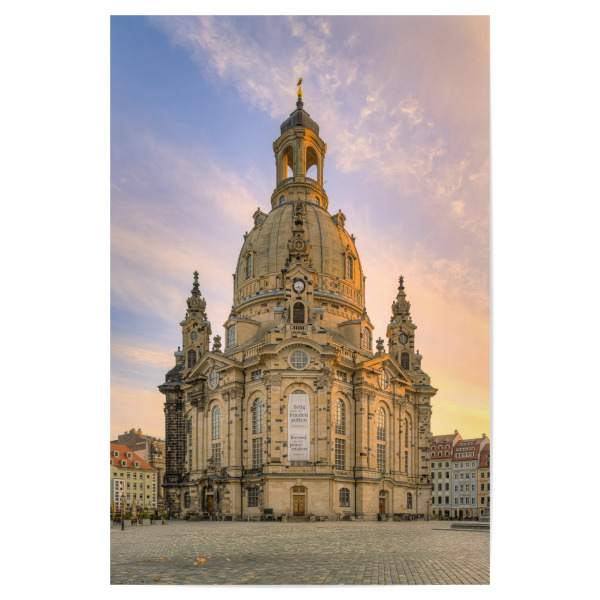 Poster 30x20 cm "Frauenkirche in Dresden" artboxONE - Reise,Architektur,Städte / Dresden