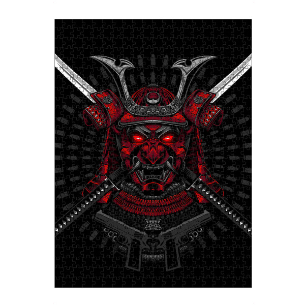 artboxONE Puzzle "Red Samurai" artboxONE - Städte / Tokio,Fiktion