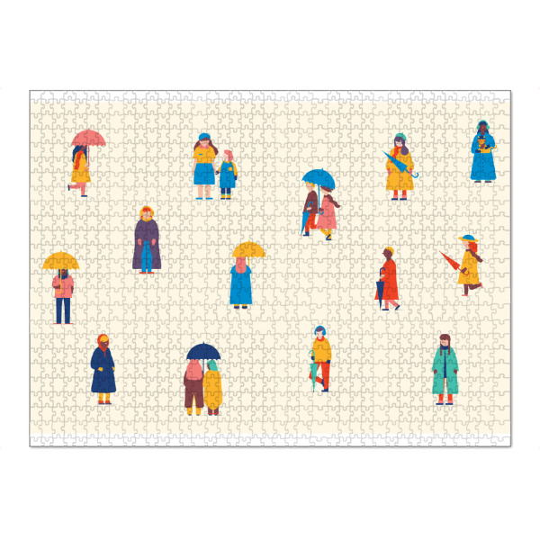 Puzzle Ravensburger "Wintry" artboxONE - Für Kinder,Menschen