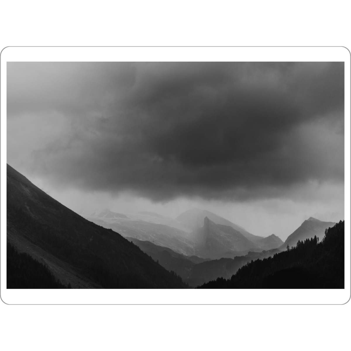Tischset "Verwolkt" artboxONE - Natur,Reise