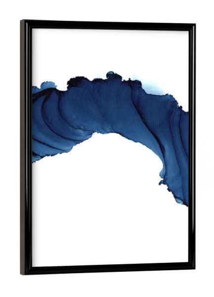 Poster mit schwarzem Rahmen "That Bridge" artboxONE - Abstrakt