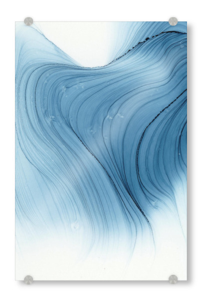 Acrylglasbild "Fluss V" artboxONE - Abstrakt